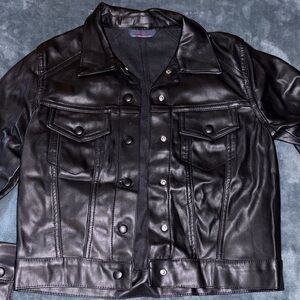 Women's Black Leather Jacket